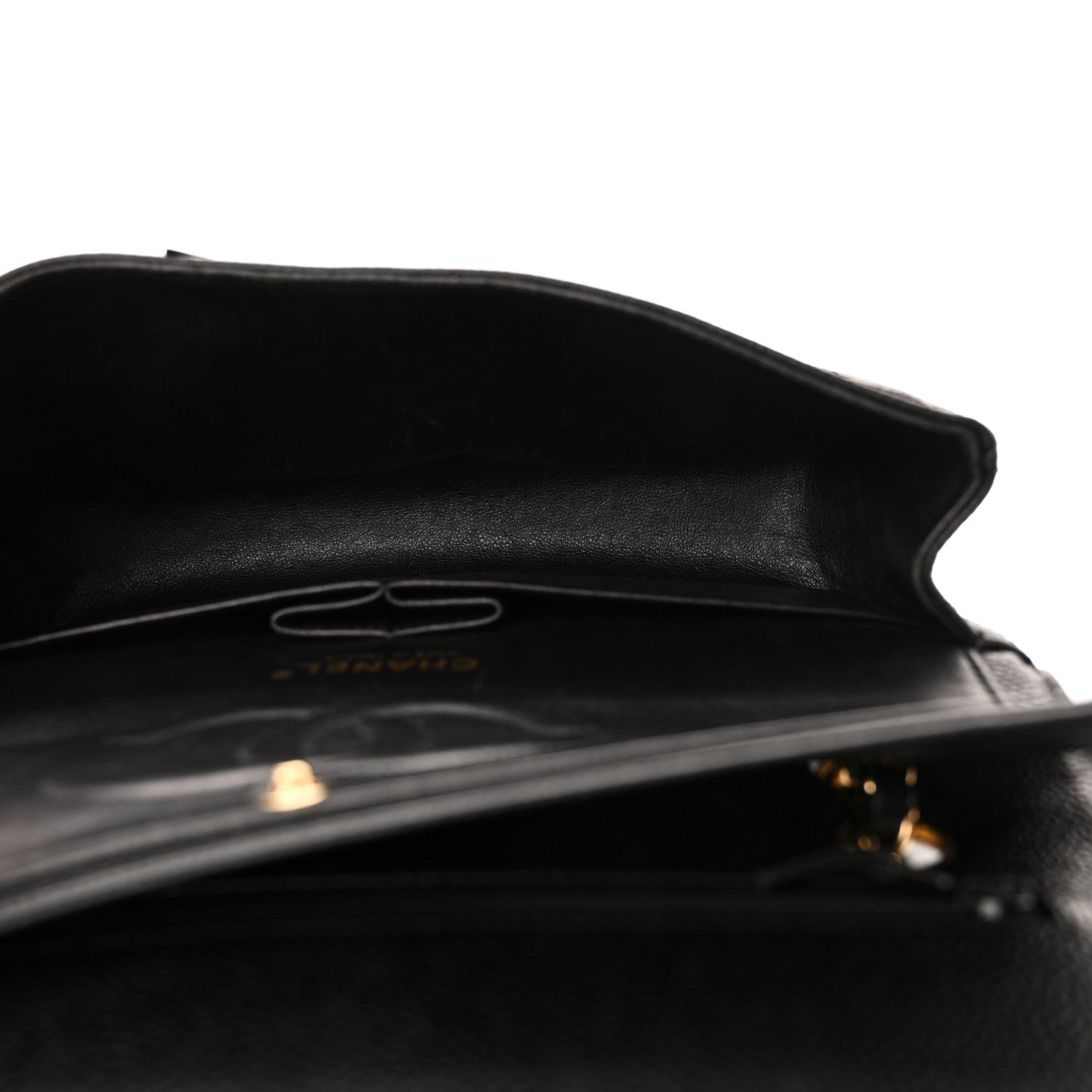 Chanel Caviar Quilted Medium Double Flap Black 5 of 11