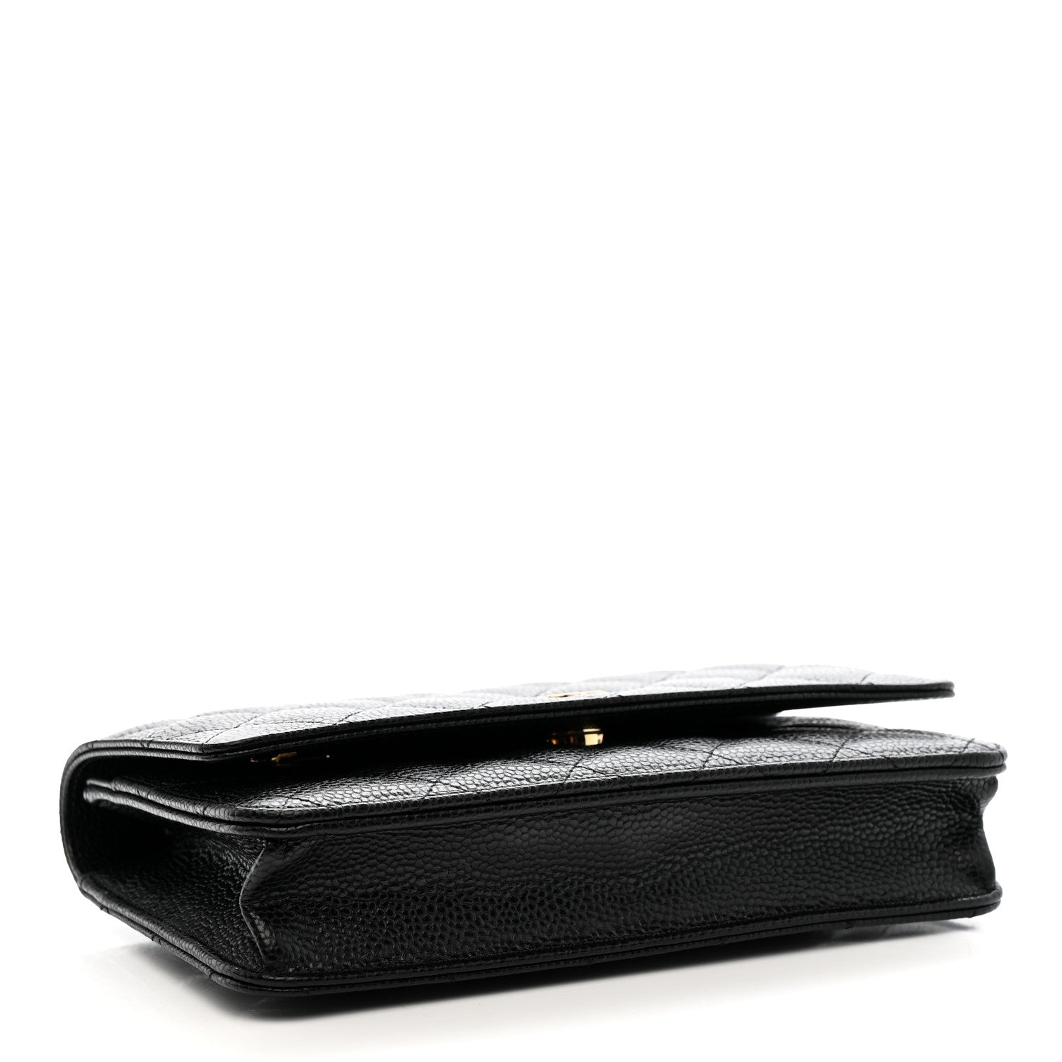 Chanel Caviar Quilted Wallet on Chain WOC Black 4 of 12
