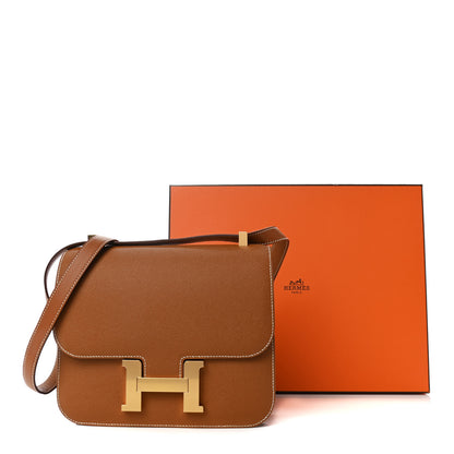 Hermes Epsom Constance 24 Gold 12 of 12