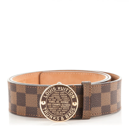Louis Vuitton Damier Ebene Trunks and Bags Belt 90 36 1 of 7