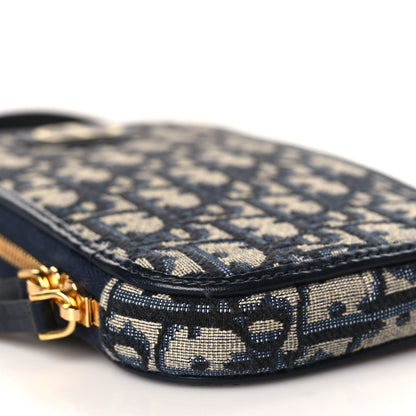 Christian Dior Oblique 30 Montaigne Phone Holder Blue 8 of 9