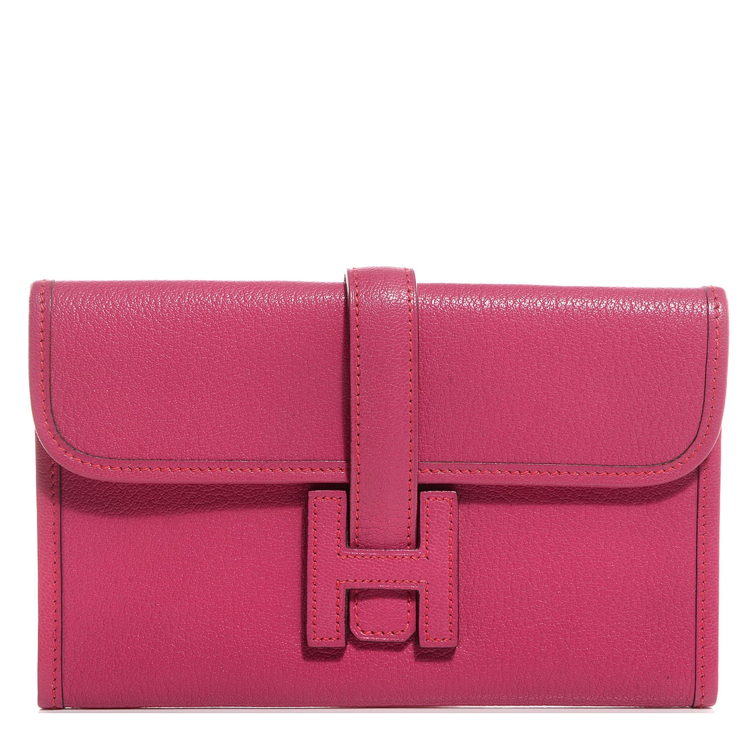 Chèvre Jige Mini 20 Clutch Fuchsia