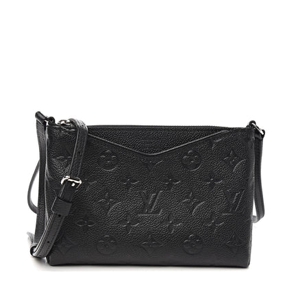 Louis Vuitton Empreinte Pallas Crossbody Black 1 of 9