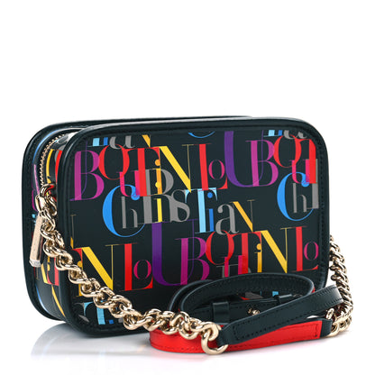 Christian Louboutin Calfskin Small Logo Radioloubi Multicolor 2 of 8