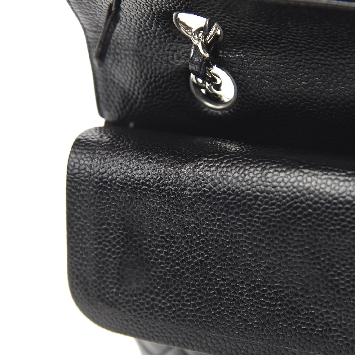 Chanel Caviar Quilted Medium Double Flap Black 12 of 12