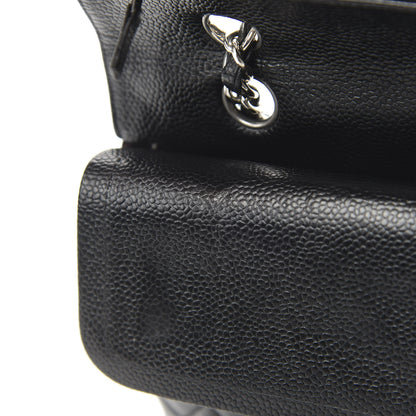 Chanel Caviar Quilted Medium Double Flap Black 12 of 12