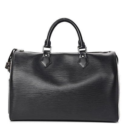 Louis Vuitton Epi Speedy 30 Black 1 of 26