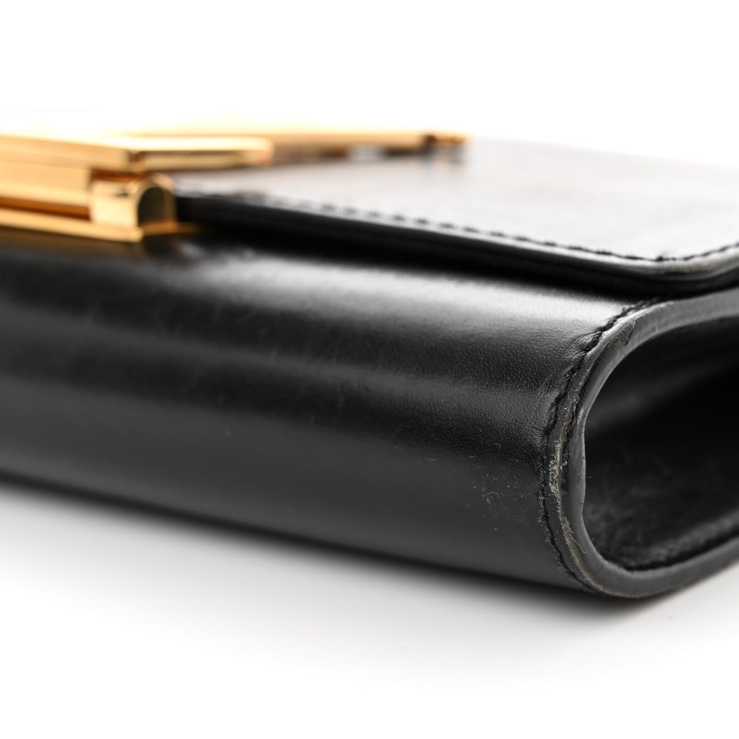 Calfskin Chain Louise MM Black