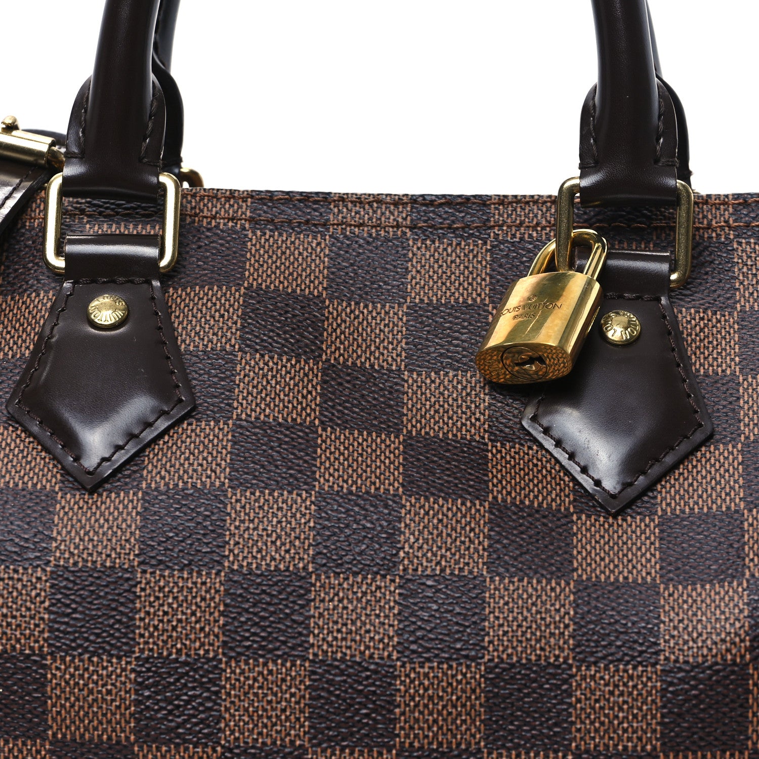 Louis Vuitton Damier Ebene Speedy Bandouliere 25 8 of 11