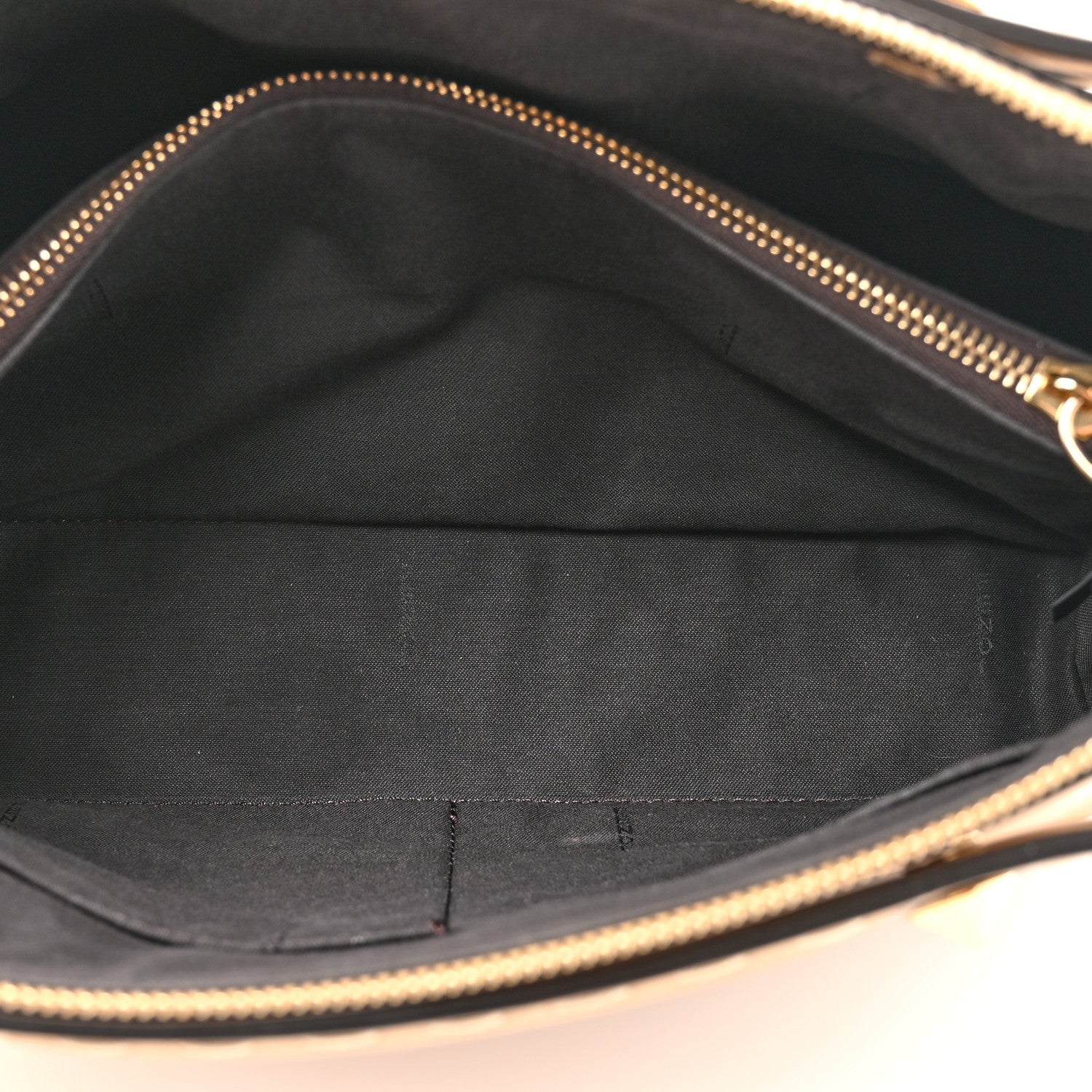 Fendi Vitello King Elaphe Python Print Logo Medium By The Way Boston Bag Miele Scuro Makeup 6 of 15