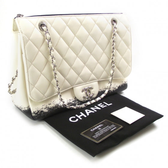 Lambskin Blizzard Zip Top Flap