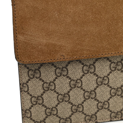 Gucci GG Supreme Monogram Small Dionysus Shoulder Bag Taupe 11 of 12
