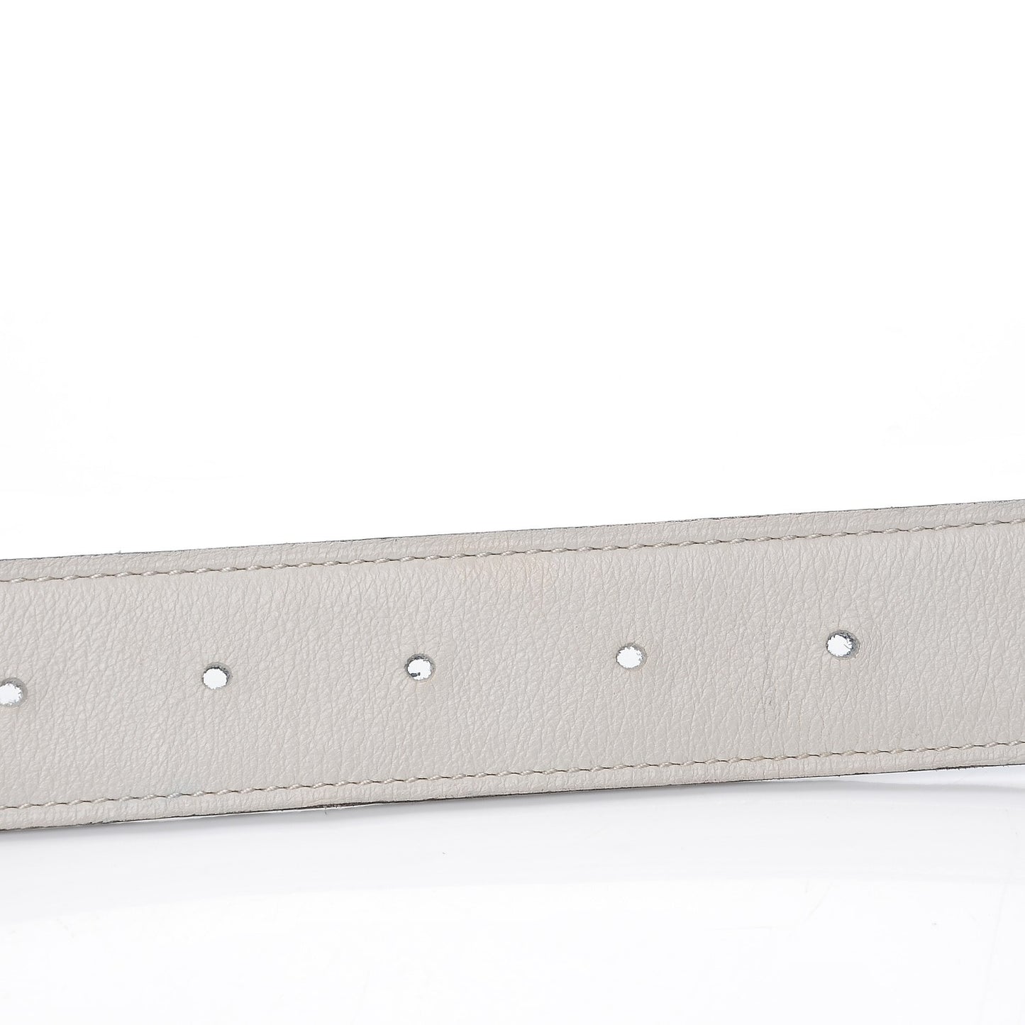 Epsom Swift 32mm H Belt 80 Blue Jean White