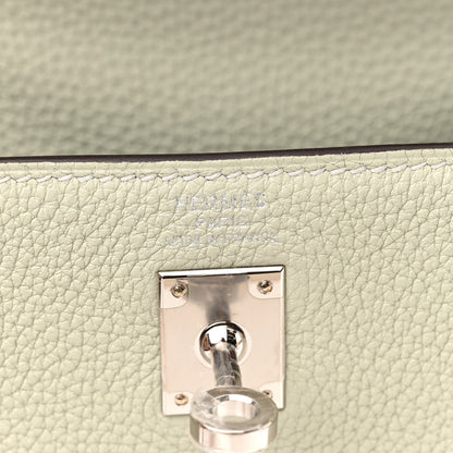 Hermes Togo Kelly Retourne 25 Gris Neve 6 of 11
