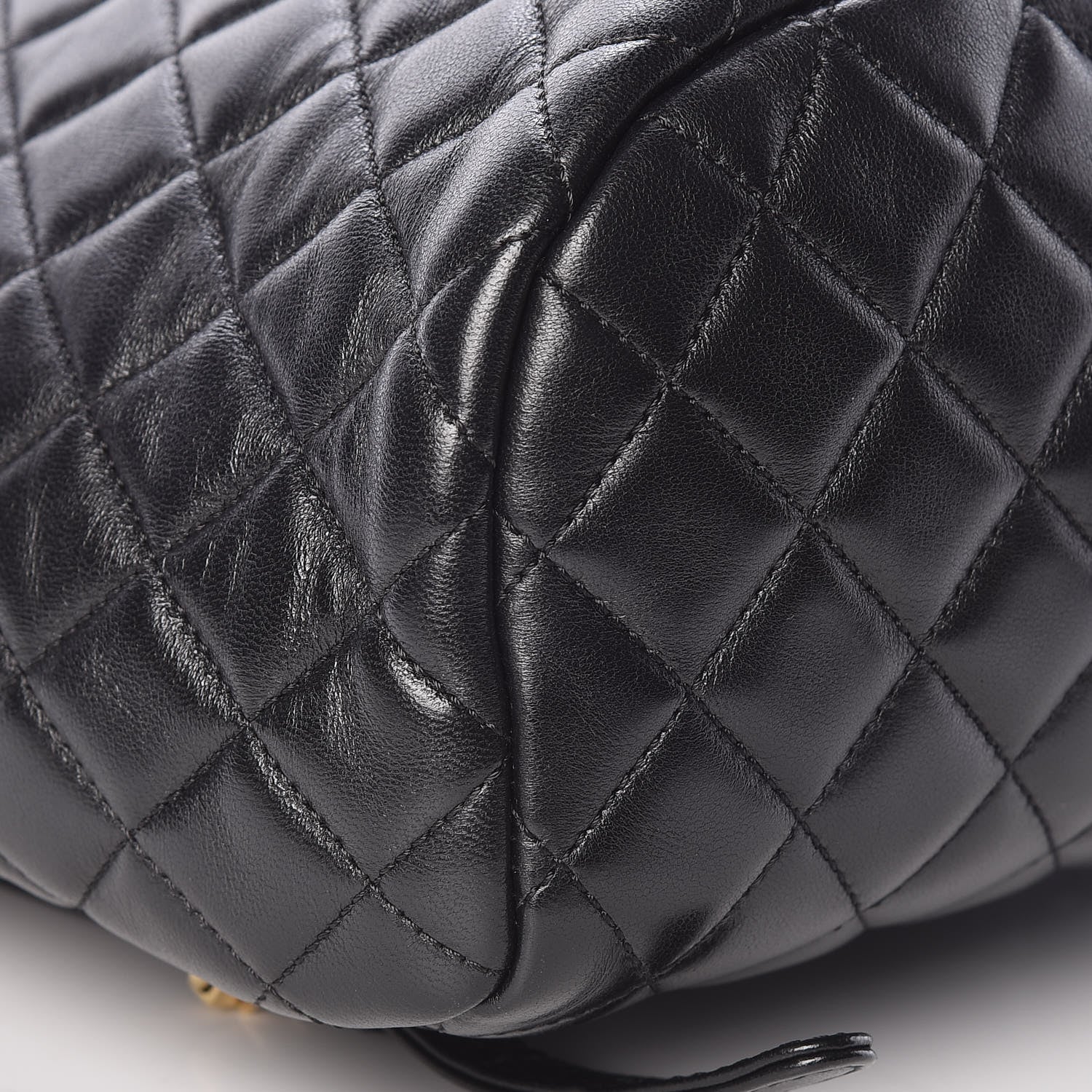 Chanel Lambskin Quilted Small Urban Spirit Backpack Black 8 of 9