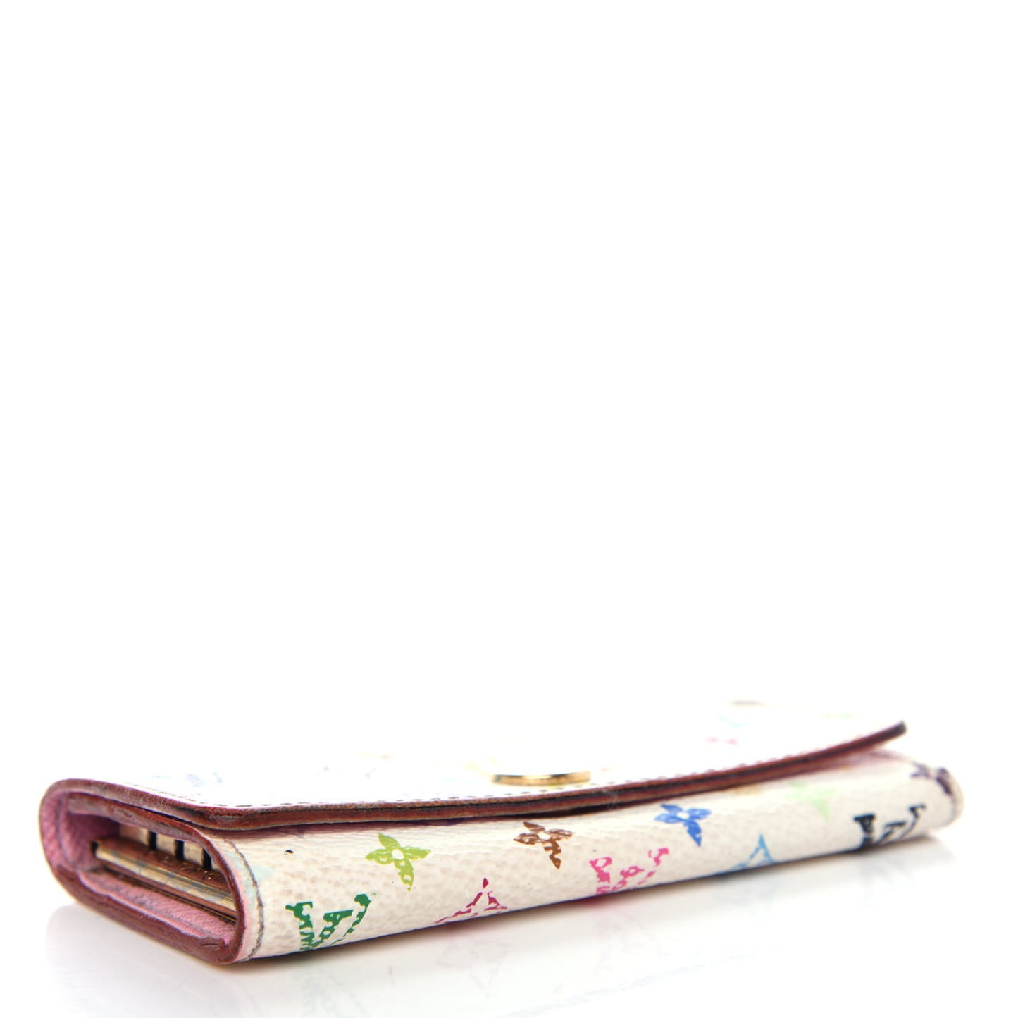 Monogram Multicolor Multicles 4 Key Holder White Litchi