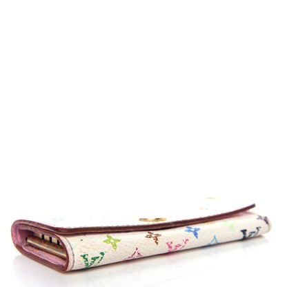 Louis Vuitton Monogram Multicolor Multicles 4 Key Holder White Litchi 4 of 7