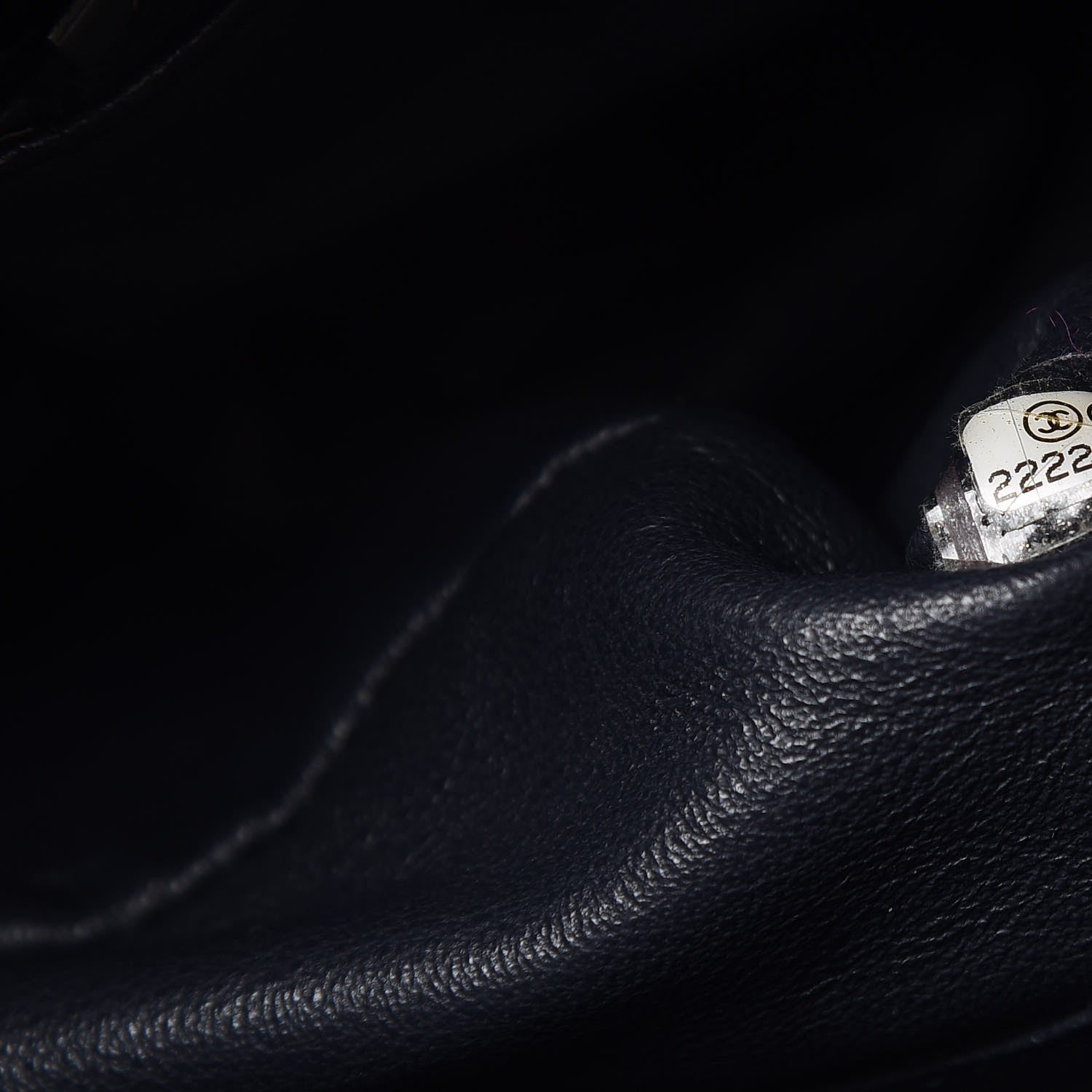 Chanel Caviar Lambskin Quilted Large Coco Break Shopping Bag Black 7 of 15