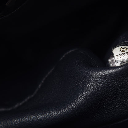 Chanel Caviar Lambskin Quilted Large Coco Break Shopping Bag Black 7 of 15