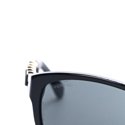 Chanel CC Chain Sunglasses 5215Q Black 7 of 8