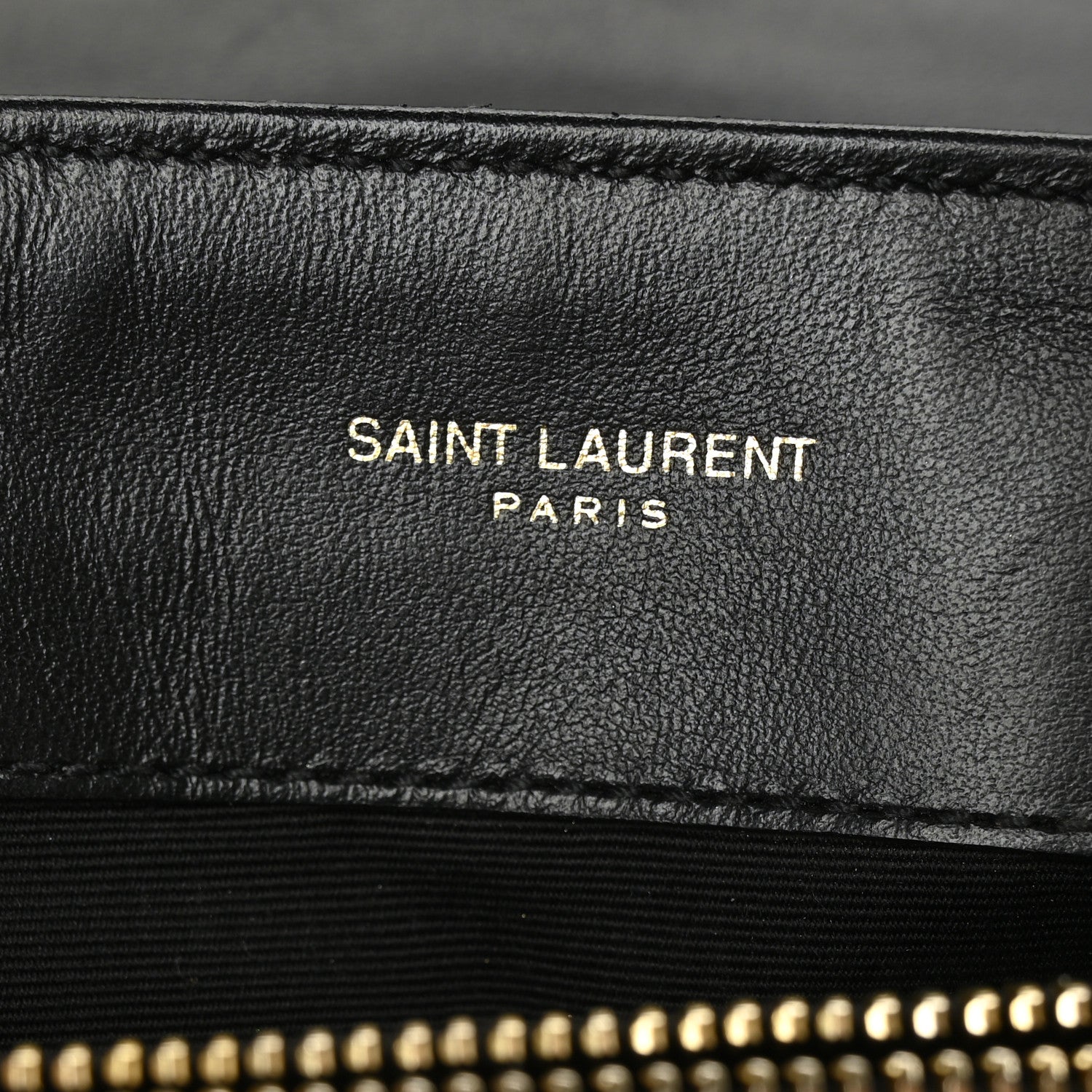 Saint Laurent Calfskin Y Quilted Monogram Small Loulou Chain Satchel Black 7 of 8