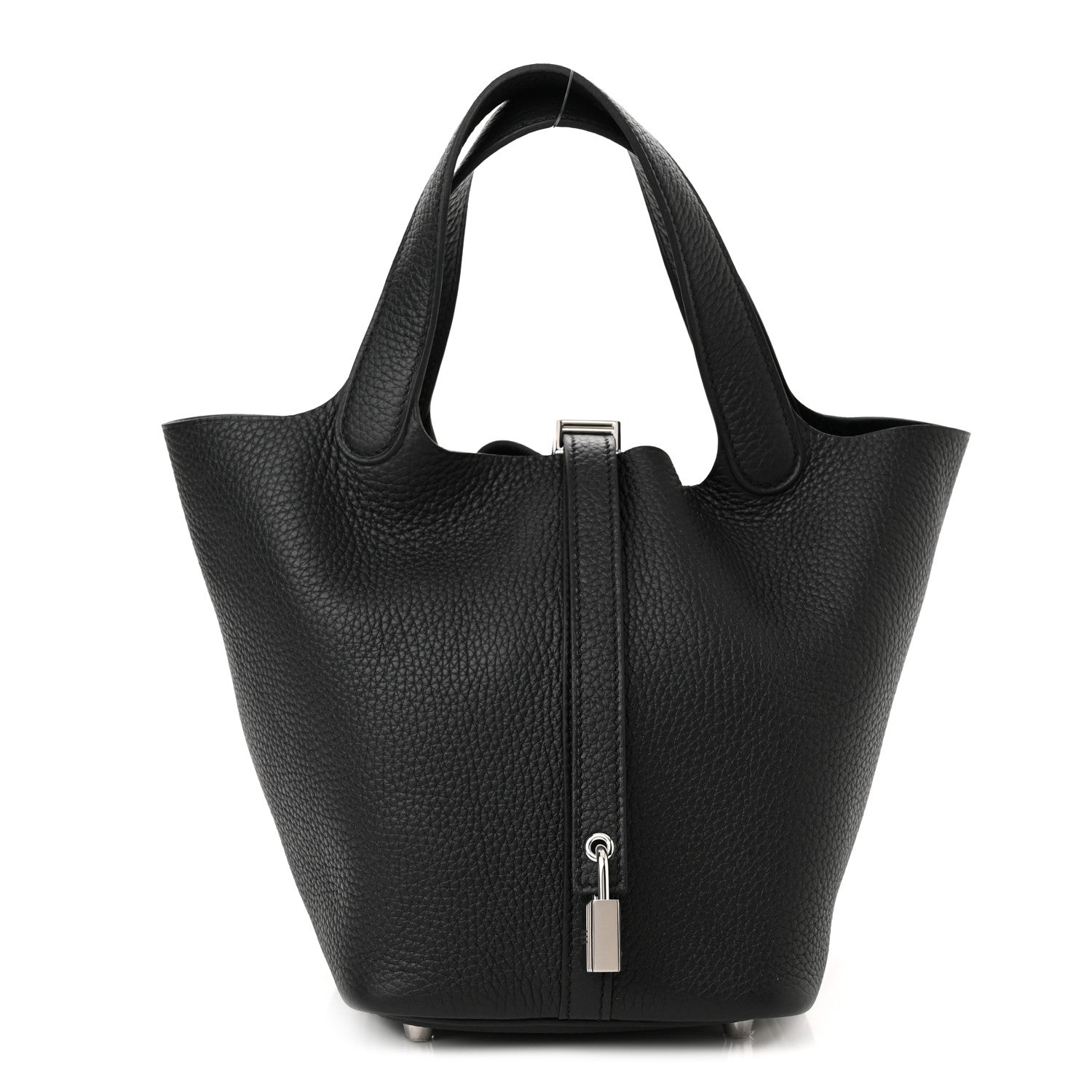 Hermes Taurillon Clemence Picotin Lock 18 PM Black 1 of 12