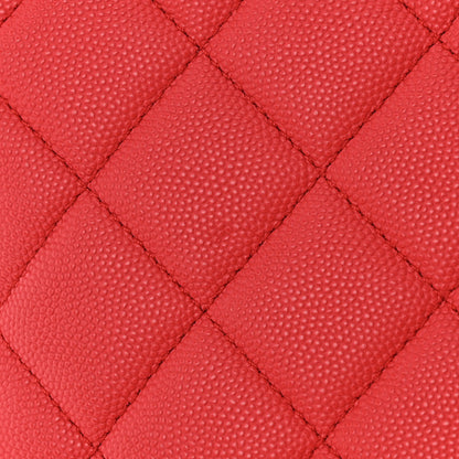 Chanel Caviar Quilted Backpack Bag Red 12 of 12