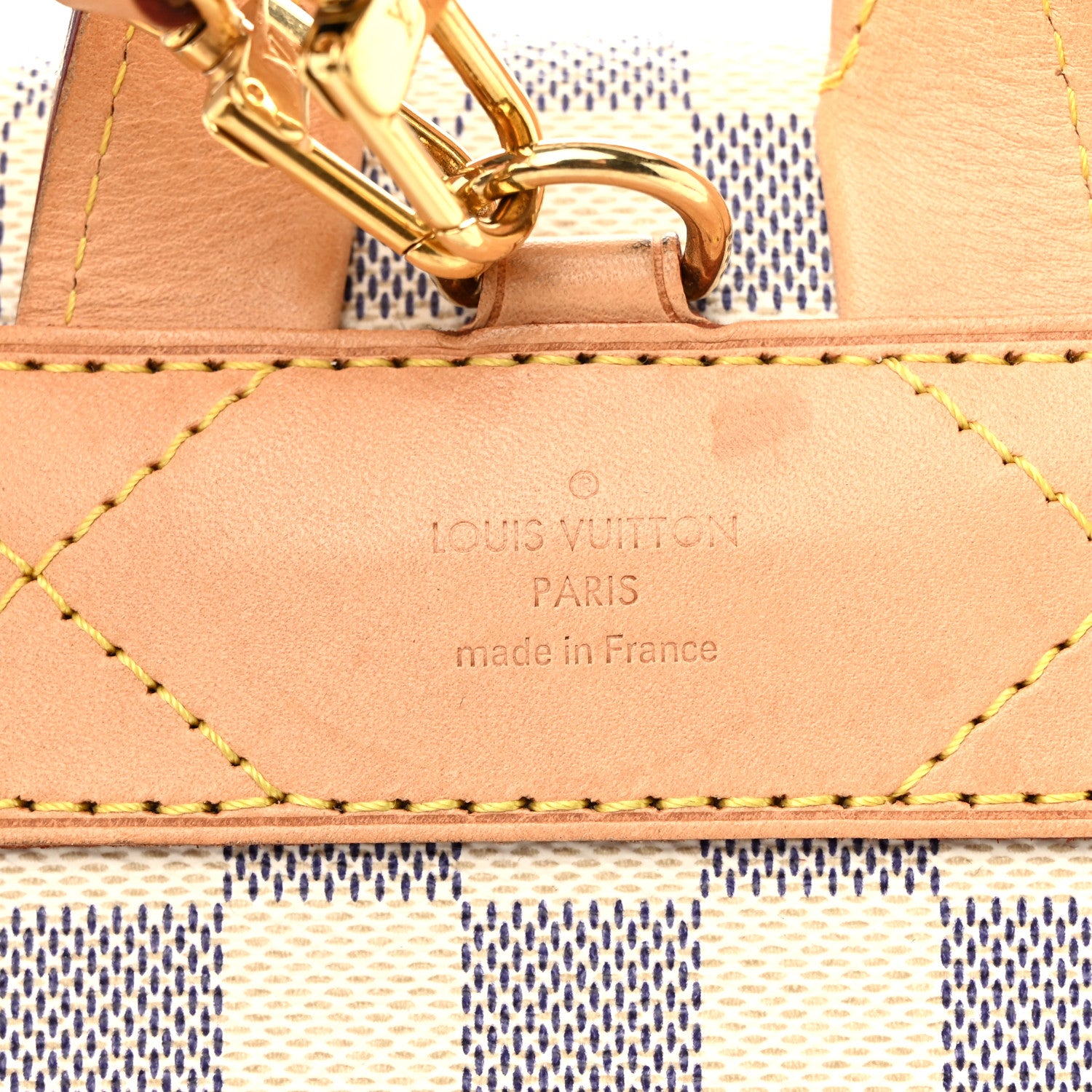 Louis Vuitton Damier Azur Sperone BB Backpack 6 of 11