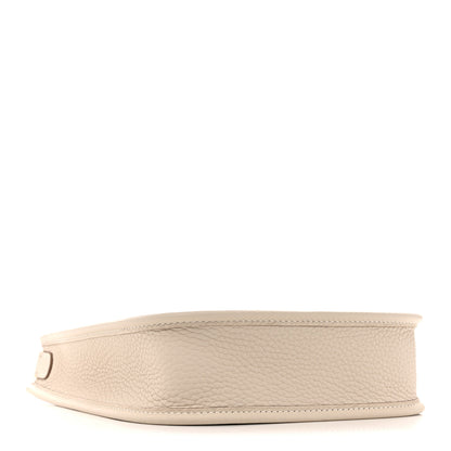 Hermes Taurillon Clemence Amazone Evelyne TPM Craie White 4 of 11