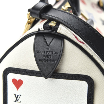 Louis Vuitton Game On Speedy Bandouliere 25 White 8 of 11