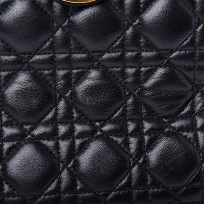 Christian Dior Lambskin Cannage Large Lady Dior Black 11 of 11