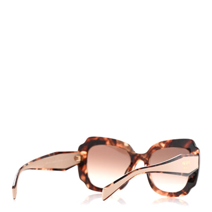 Prada Acetate Square Sunglasses SPR 16Y Havana Beige 4 of 8