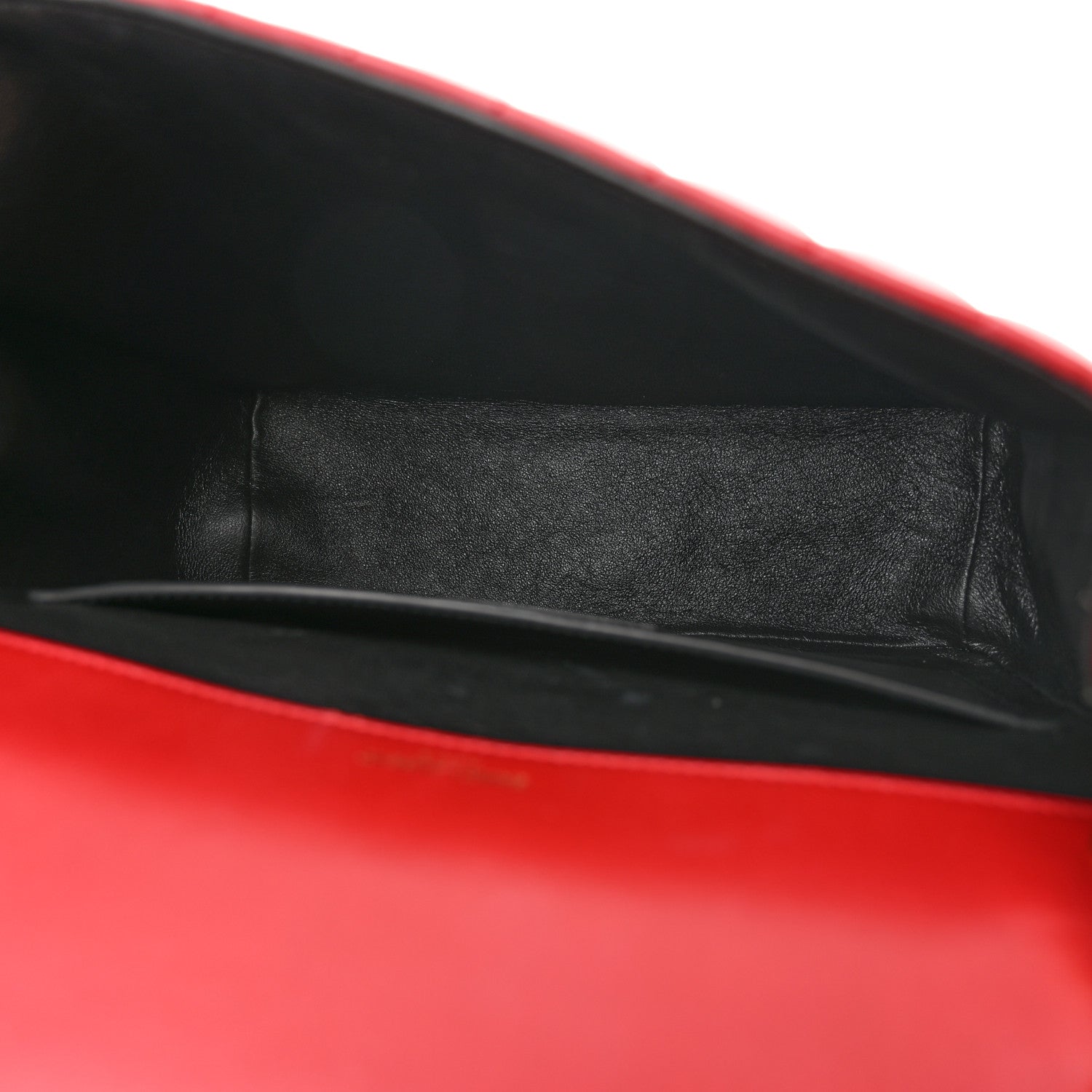 Saint Laurent Lambskin Matelasse Monogram Large Vicky Chain Bag Rouge Eros 5 of 12