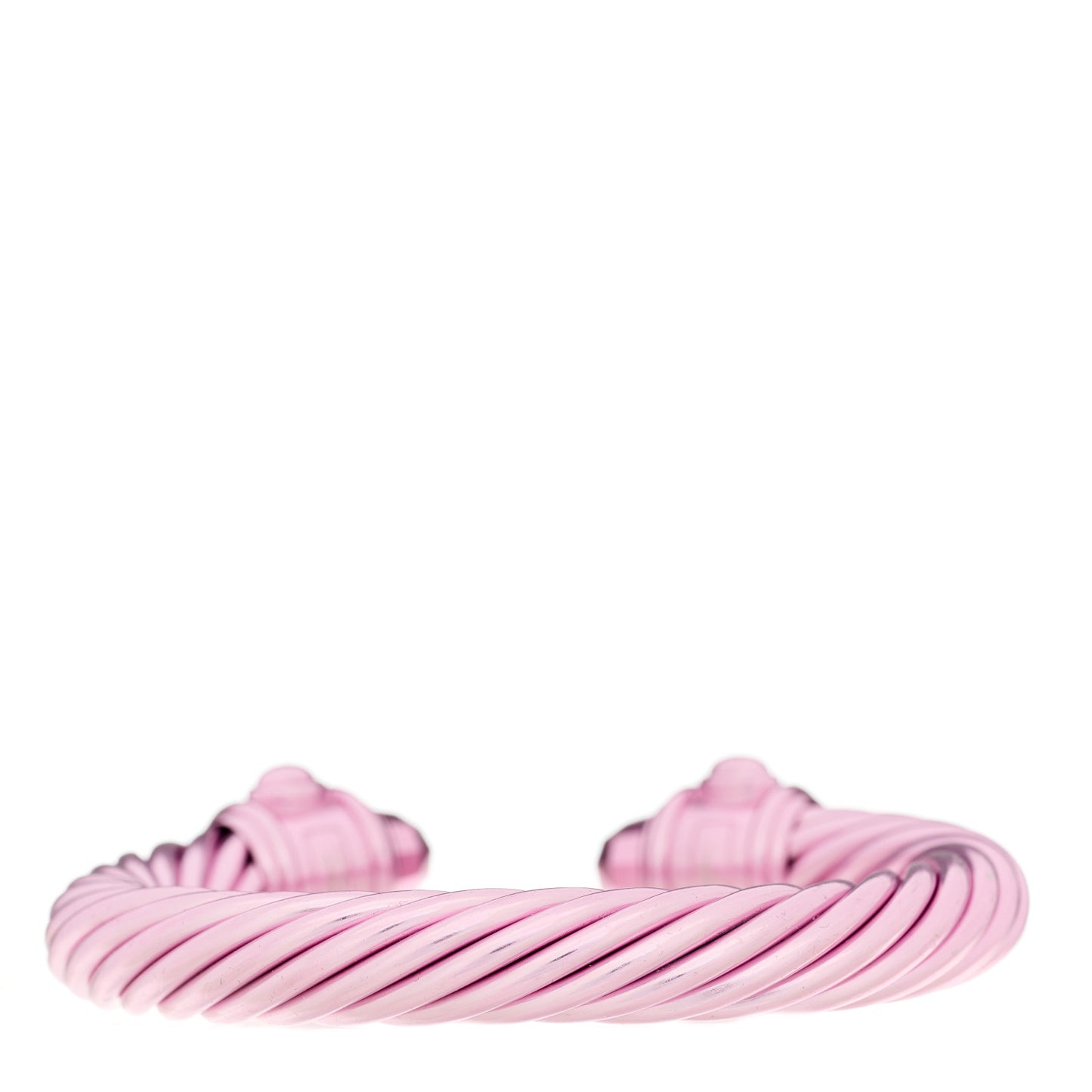 Aluminum 10mm Renaissance Cable Bracelet Light Pink