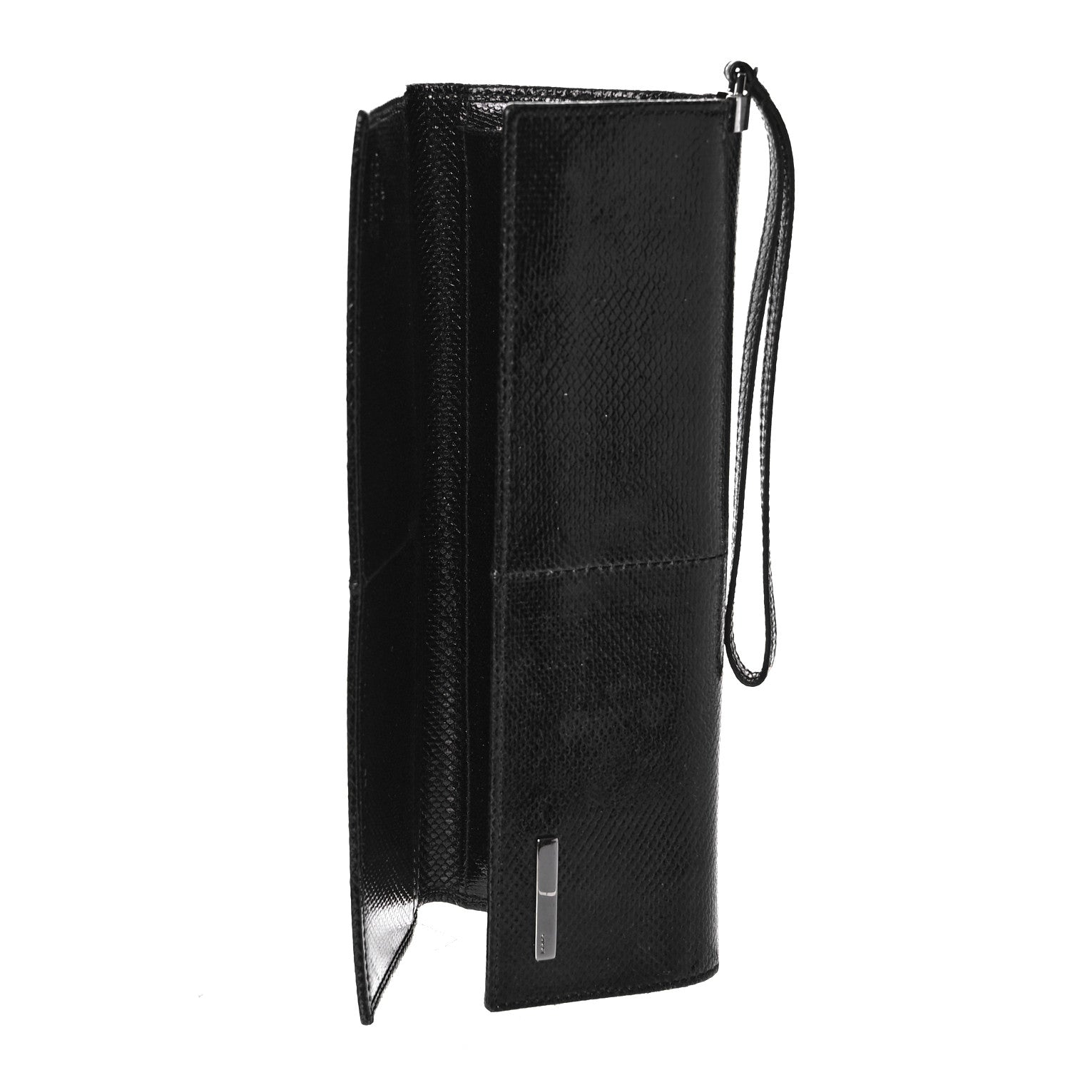 Gucci Snakeskin Clutch Black 5 of 9