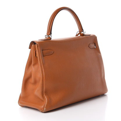 Hermes Taurillon Clemence Kelly Retourne 32 Potiron 3 of 16