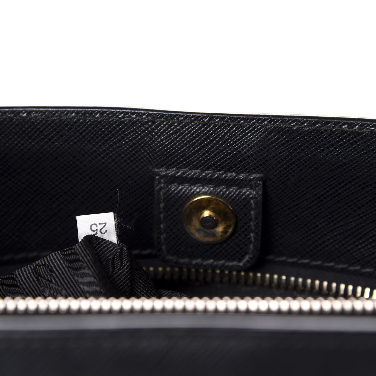 Prada Saffiano Lux Medium Tote Black 10 of 11