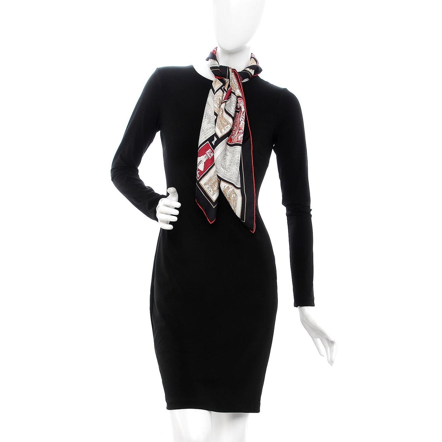 Silk Monogram Scarf Multicolor