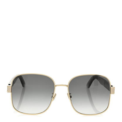 Christian Dior Diorsignature S5U Square Sunglasses Gold 2 of 7