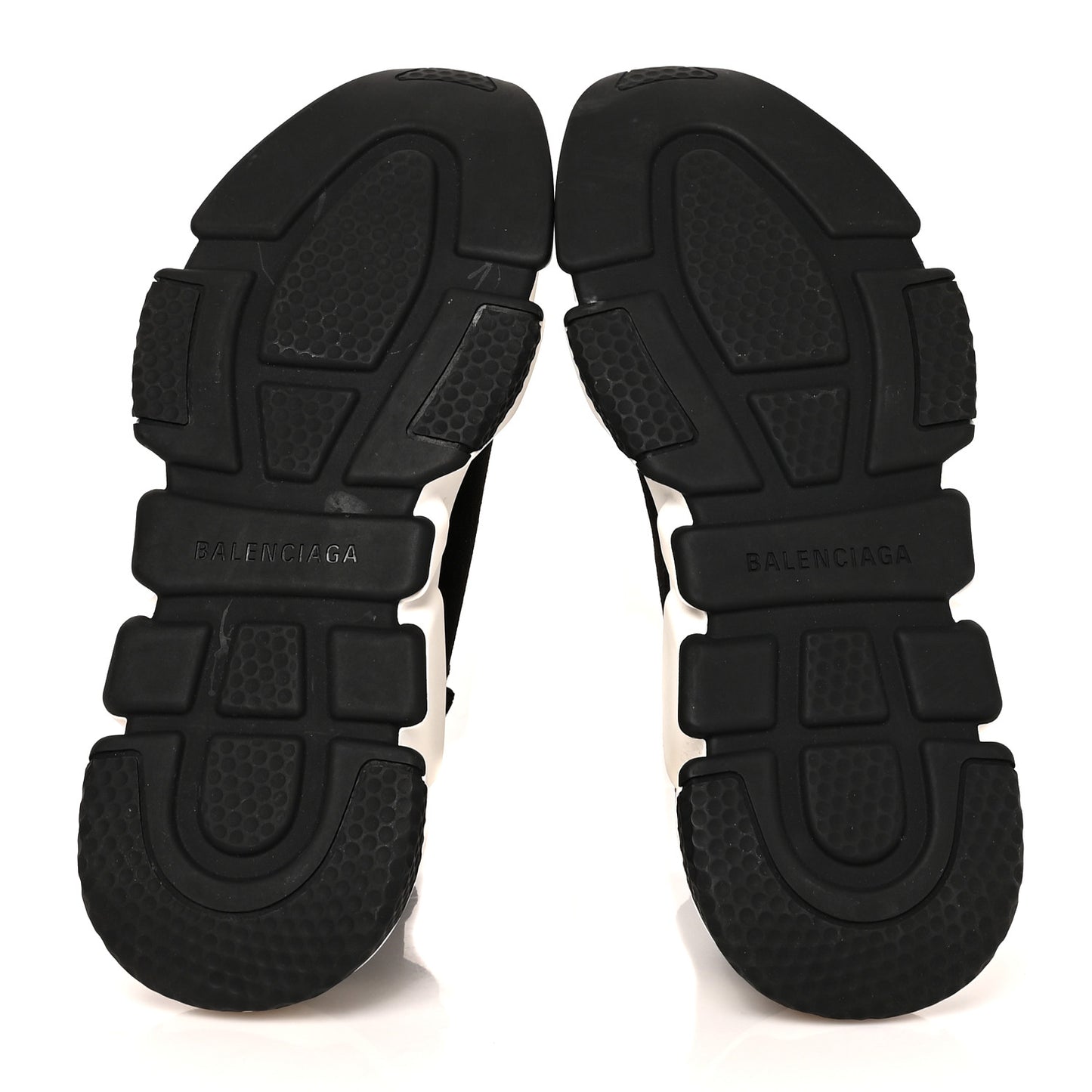 Neoprene Knit Womens Speed Sneakers 38 Black White