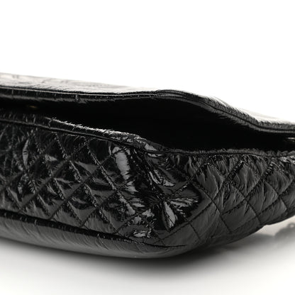 Chanel Vinyl Medium Rock and Chain Flap Black 10 of 10