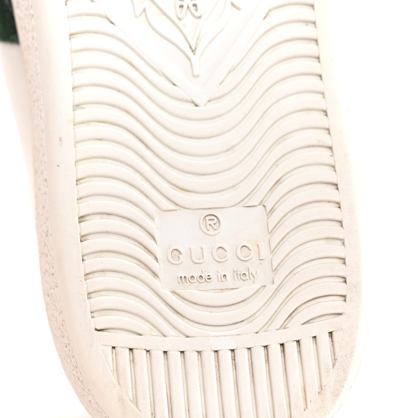 Calfskin Web Studded Womens Arrow Ace Sneakers 36.5 White