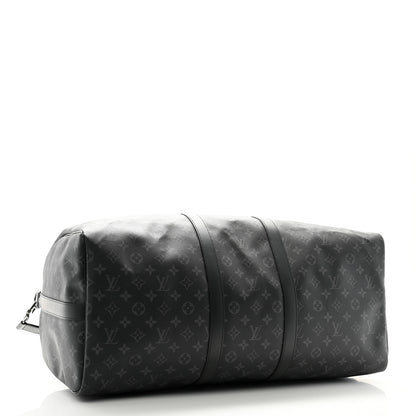 Louis Vuitton Monogram Eclipse Keepall Bandouliere 55 3 of 10