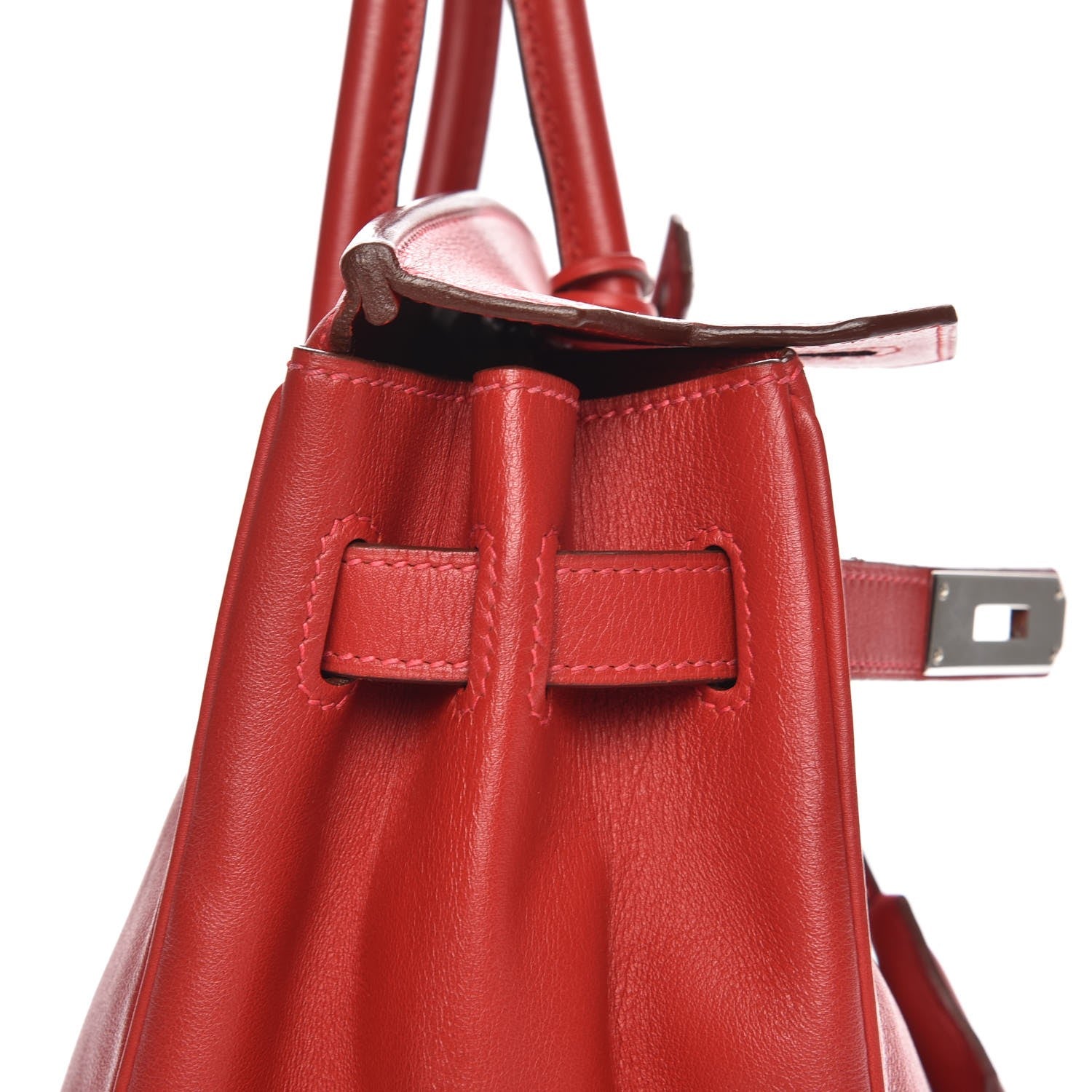 Hermes Swift Birkin 30 Rouge Garance 26 of 27