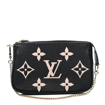 Louis Vuitton Empreinte Monogram Giant Mini Pochette Accessories Black 1 of 4