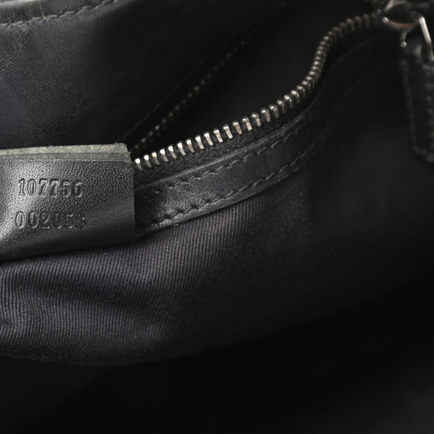Gucci Monogram Tote Black 7 of 17