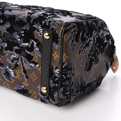 Louis Vuitton Monogram Fleur De Jais Sequins Speedy 30 8 of 8