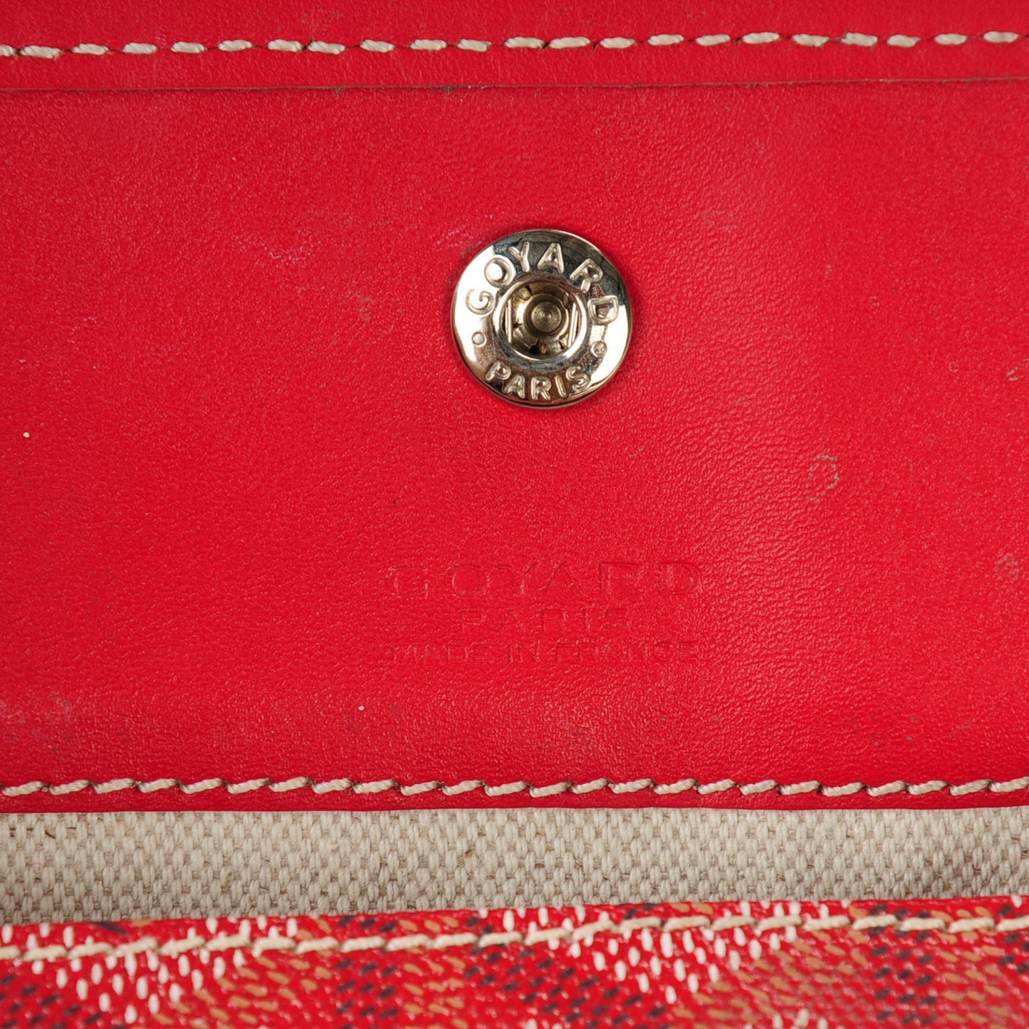 Goyardine Saint Louis PM Red