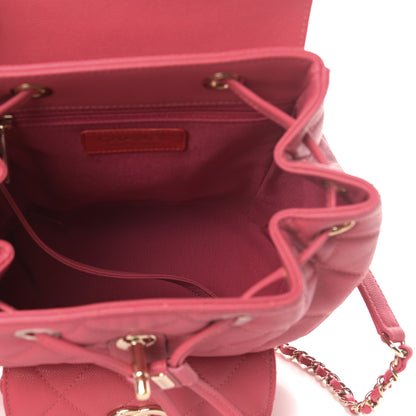Chanel Caviar Quilted Backpack Bag Pink 5 of 13