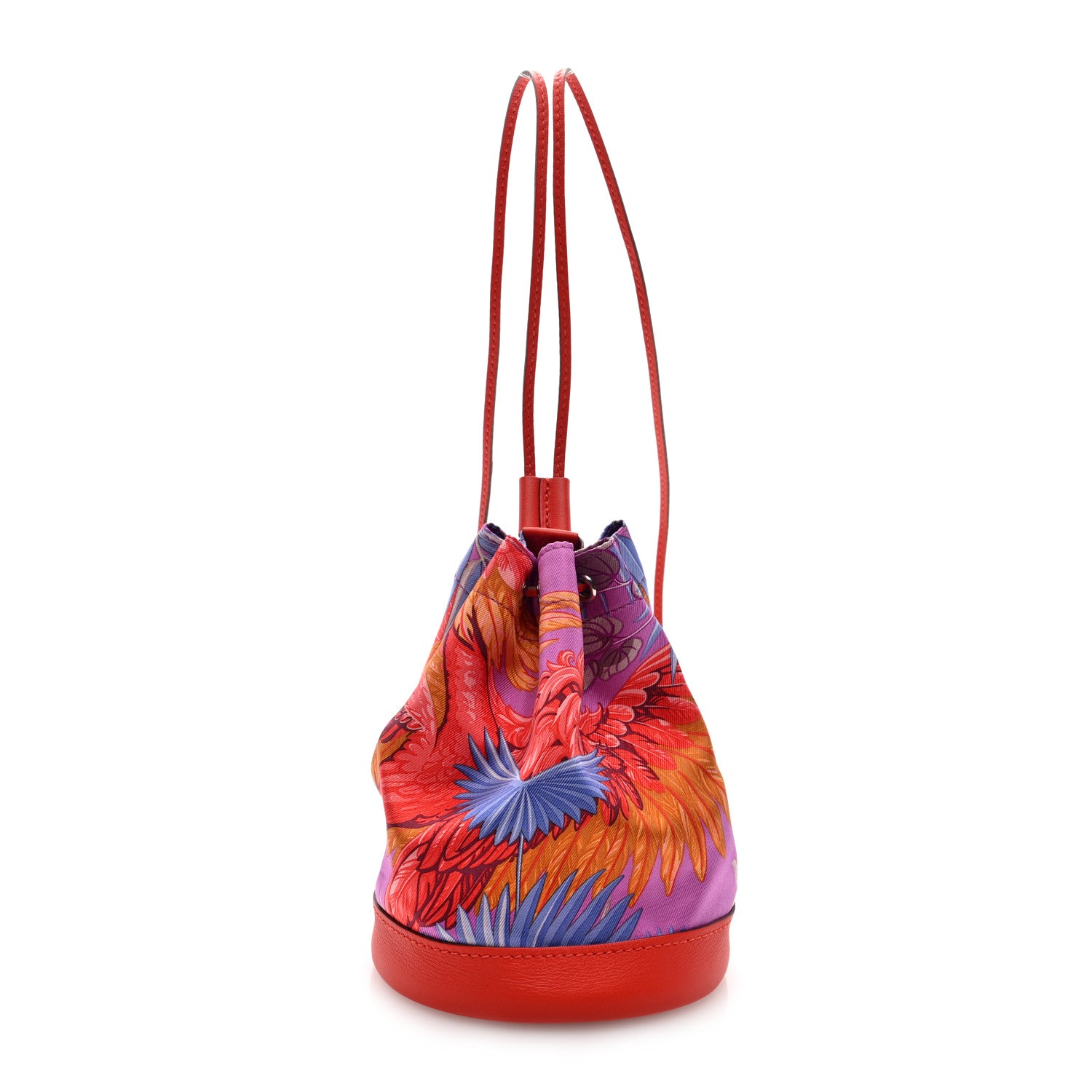 Hermes Silk Swift Flamingo Party Soie Cool Small Capucine 1 of 10